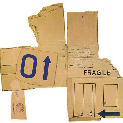 Robert Rauschenberg — Cardbird VI, из серии Cardbird (G. 308)