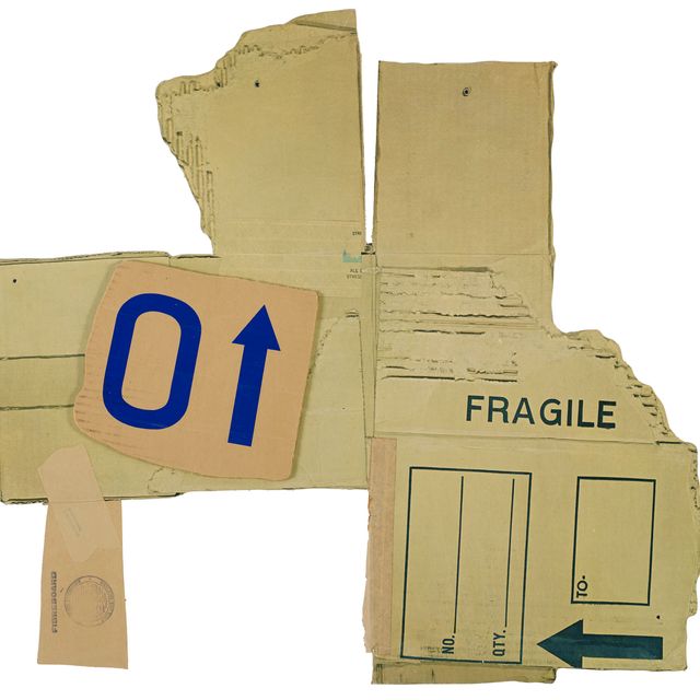 Robert Rauschenberg — Cardbird VI, из серии Cardbird