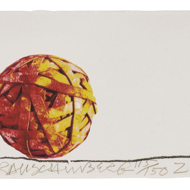 Robert Rauschenberg — Лотерея