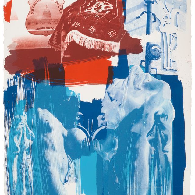 Robert Rauschenberg — Блюз, от: Illegal Tender L.A.
