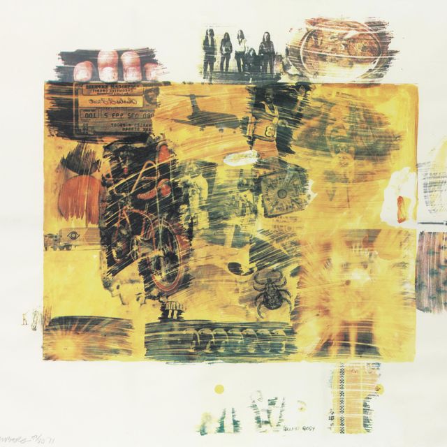 Robert Rauschenberg — Желтое тело