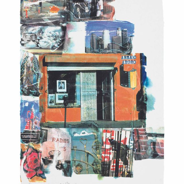 Robert Rauschenberg — Лос-Анджелес раскрыт #12