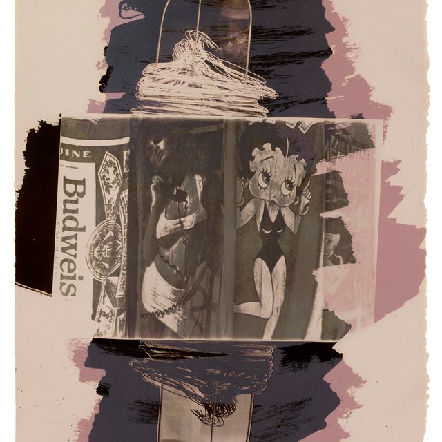 Robert Rauschenberg — Голливудский сфинкс, из: Незаконный тендер Лос-Анджелеса.
