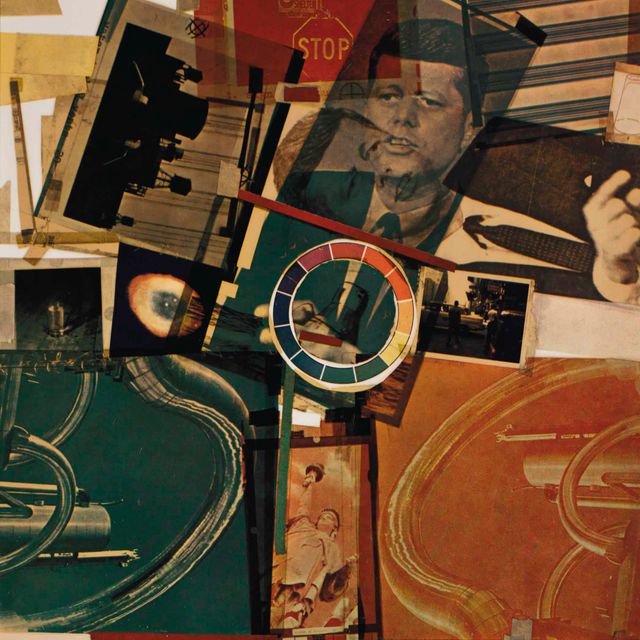 Robert Rauschenberg — ОСНОВНОЙ плакат