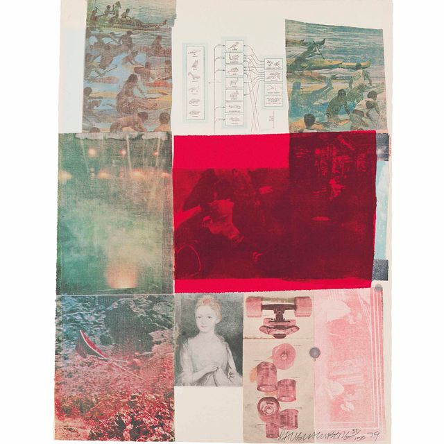 Robert Rauschenberg — Из резиденции власти, из: Набора из девяти гравюр