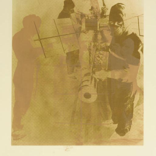Robert Rauschenberg — Раковина из серии Stoned Moon (F. 81)