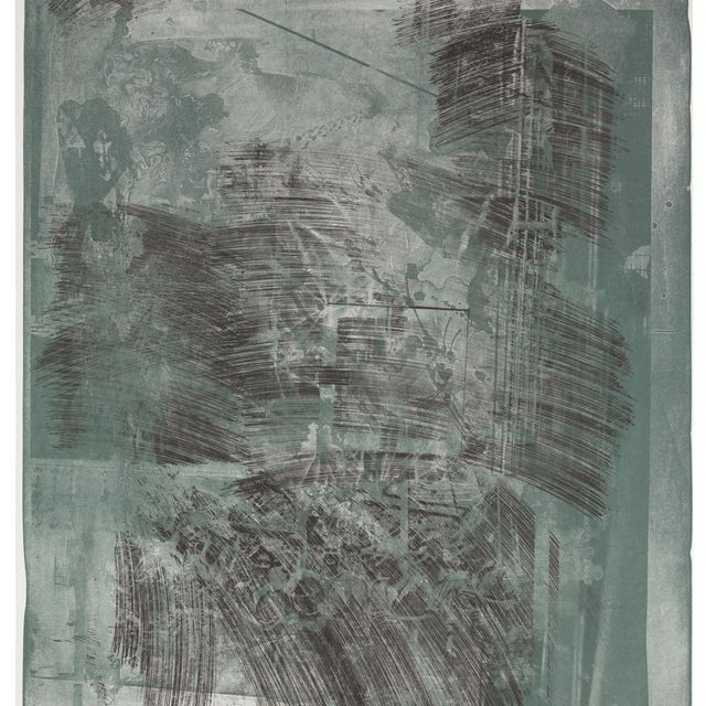 Robert Rauschenberg — Небесный обряд из серии "Побитая луна"