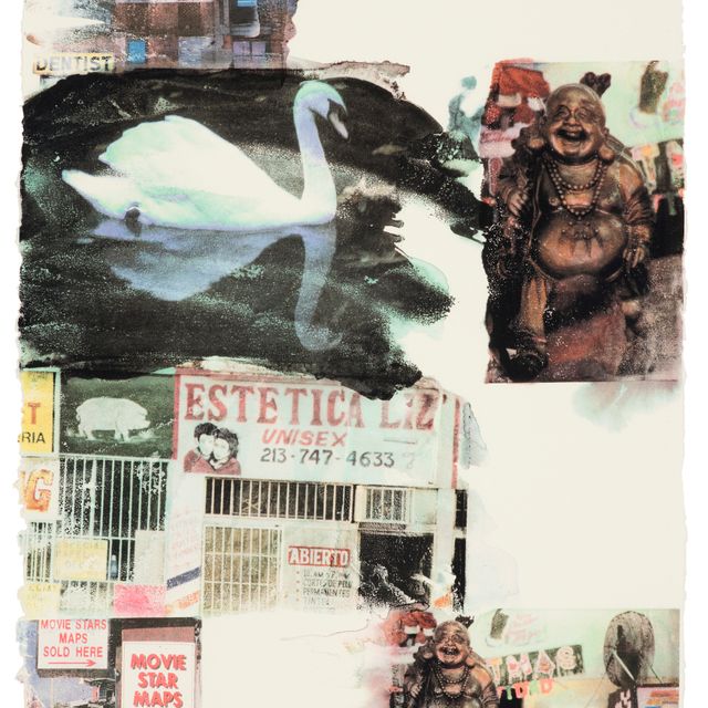 Robert Rauschenberg — Лос-Анджелес раскрыт #7
