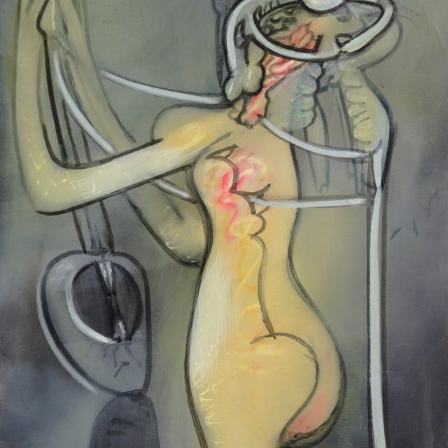 Roberto Matta — Крыса и коломбина