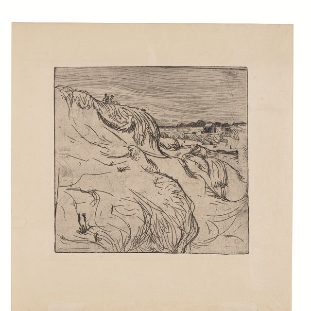 Roderic O'Conor — Дюна и дом у моря