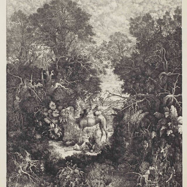 Rodolphe Bresdin — Добрый Самаритянин