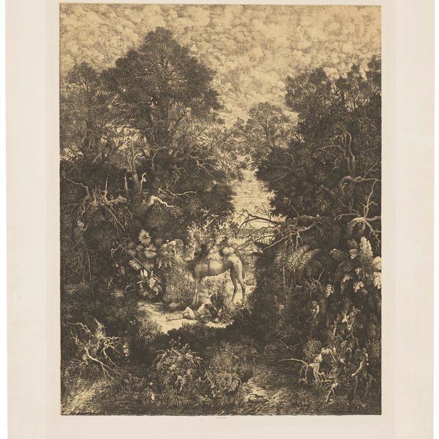 Rodolphe Bresdin — Добрый Самаритянин