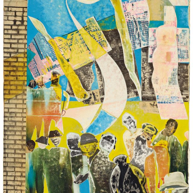 Romare Bearden — Городские огни