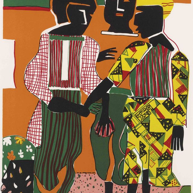 Romare Bearden — Соединение (Гелбурд и Розенберг, 10)