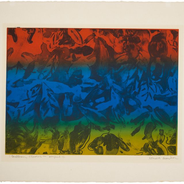 Romare Bearden — Карибские цветы