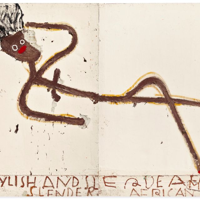 Rose Wylie — Девушка из трубки