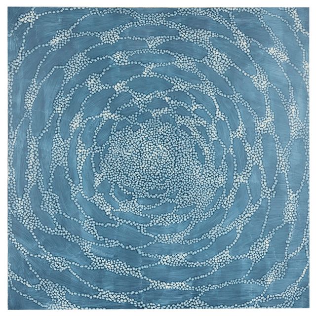Ross Bleckner — Синяя сетка