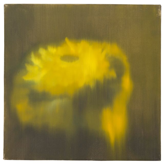 Ross Bleckner — Без названия (Желтый цветок)