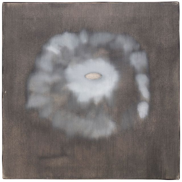 Ross Bleckner — Без названия (Белый цветок)