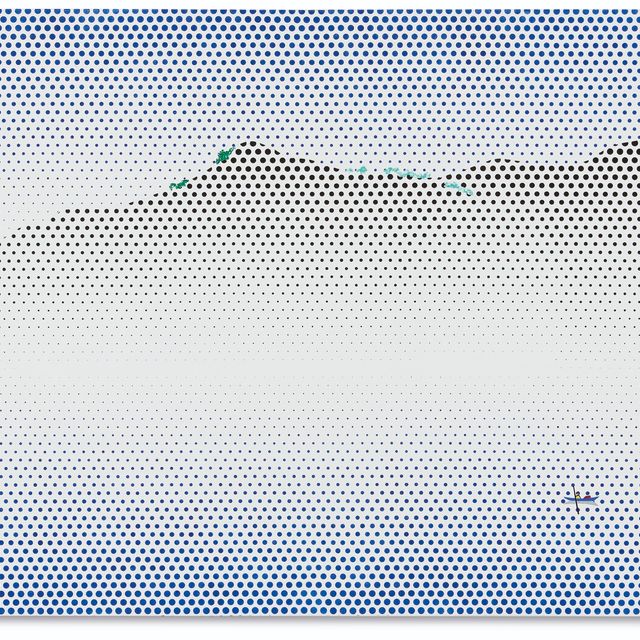 Roy Lichtenstein — Пейзаж с лодками