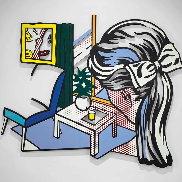 Roy Lichtenstein — Женщина, созерцающая Желтую чашку