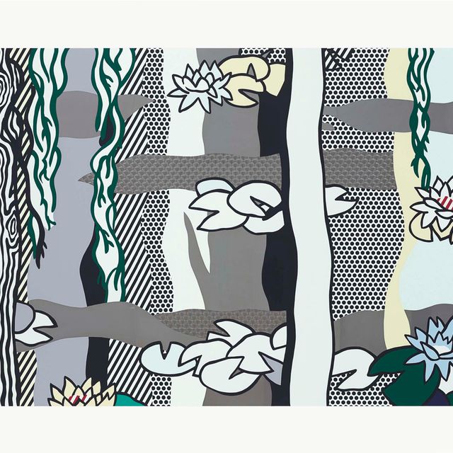 Roy Lichtenstein — Кувшинки с ивами