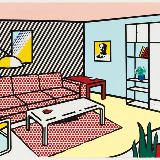Roy Lichtenstein — Современная комната (кабинет)
