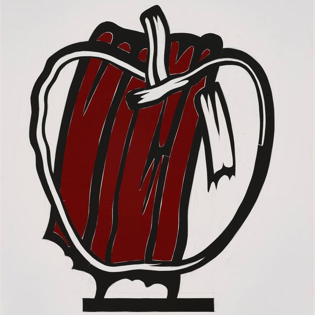 Roy Lichtenstein — Красное яблоко (исследование)