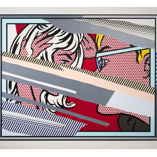 Roy Lichtenstein — Размышления о разговоре, из серии "Размышления"