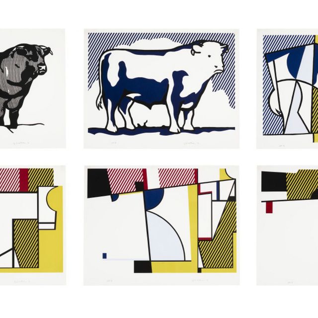 Roy Lichtenstein — Серия профилей Bull