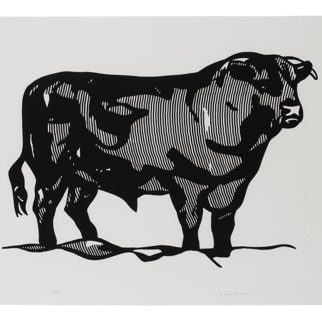 Roy Lichtenstein — Серия профилей Bull