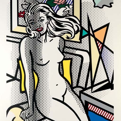 Roy Lichtenstein — Обнаженная с желтой подушкой (C. 283)