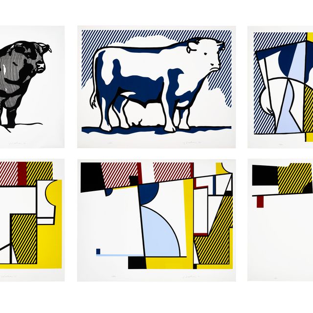 Roy Lichtenstein — Серия профилей Bull