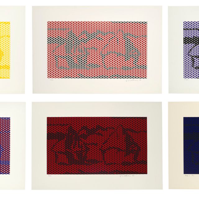 Roy Lichtenstein — Серия "Стог сена"