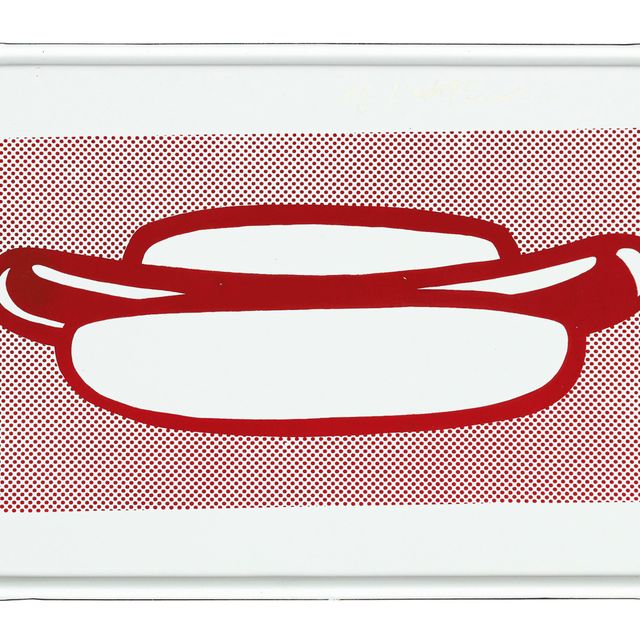Roy Lichtenstein — хот-дог