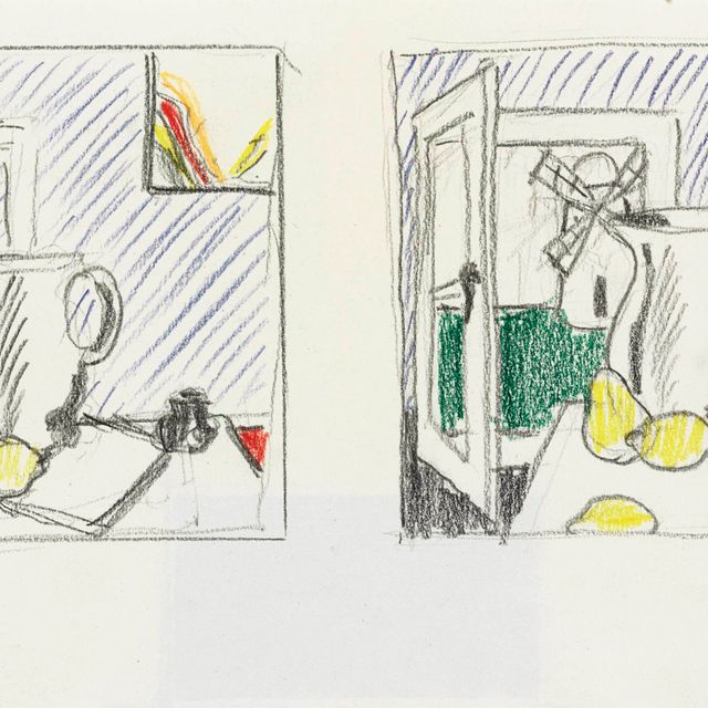 Roy Lichtenstein — Натюрморт с ветряной мельницей