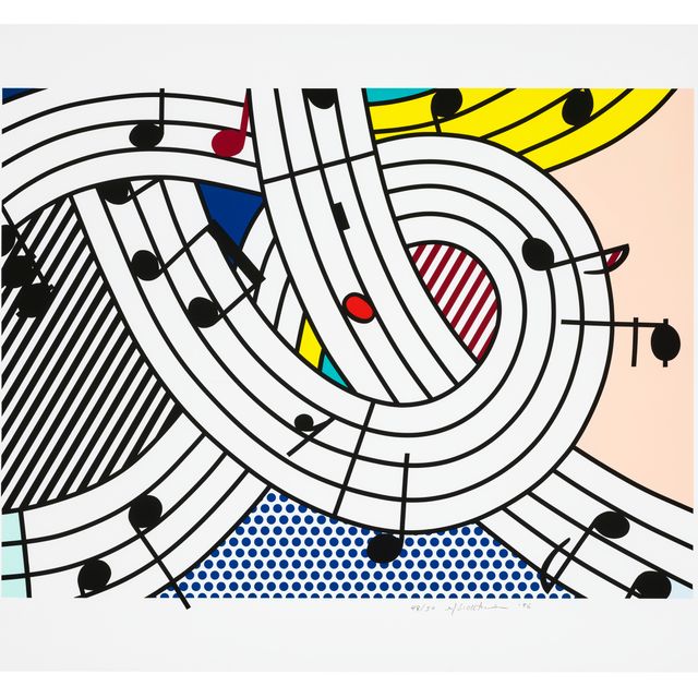 Roy Lichtenstein — Композиция II