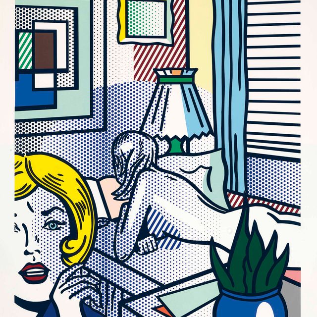 Roy Lichtenstein — Соседи по комнате, из серии "Обнаженная натура" (С. 282)