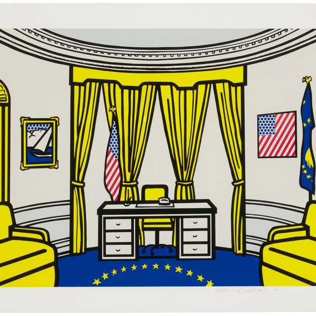 Roy Lichtenstein — Овальный кабинет