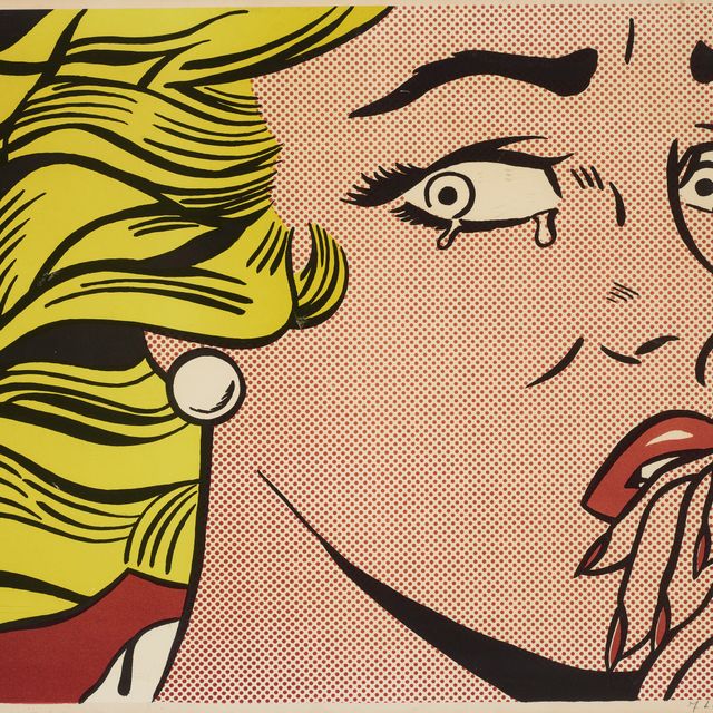 Roy Lichtenstein — Плачущая девушка