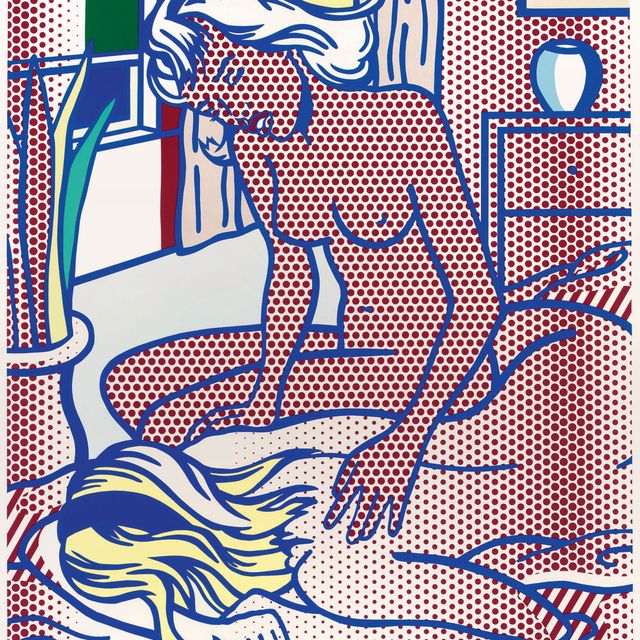 Roy Lichtenstein — Две обнаженные натуры, состояние I, из "Обнаженной натуры" (C. 285)