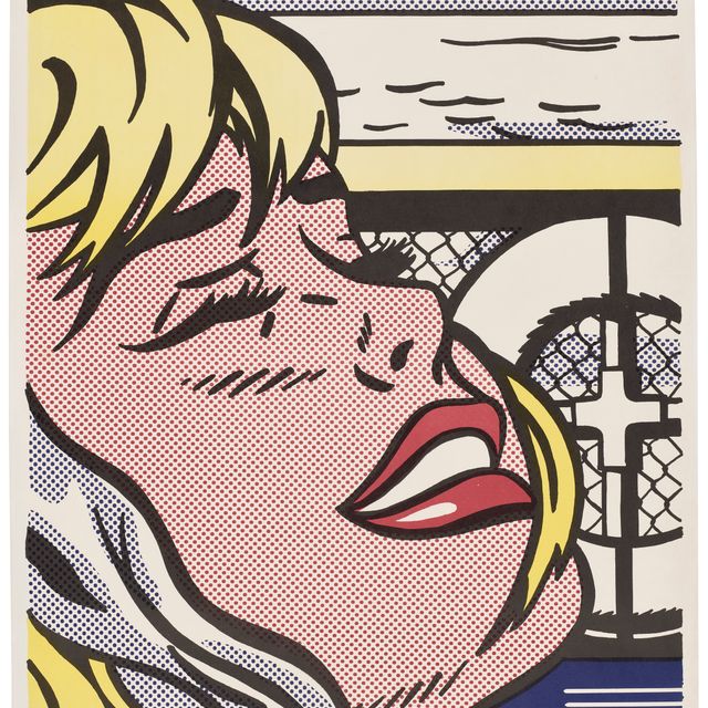 Roy Lichtenstein — Девушка на борту корабля
