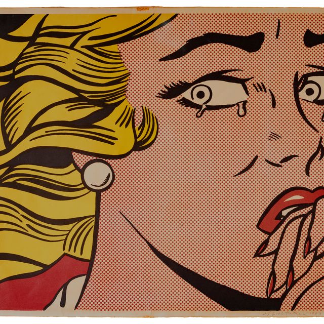 Roy Lichtenstein — Плачущая девушка