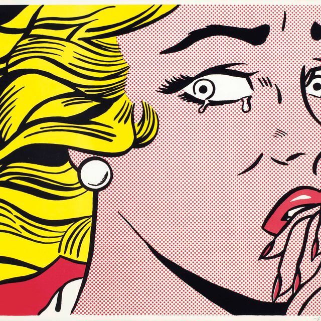 Roy Lichtenstein — Плачущая девушка