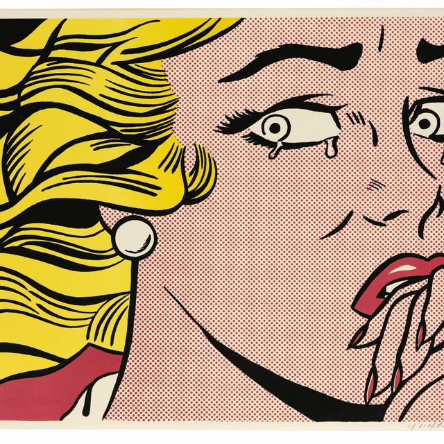 Roy Lichtenstein — Плачущая девушка