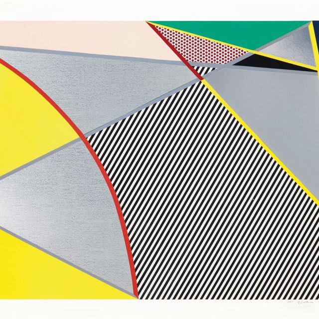 Roy Lichtenstein — Imperfect 67 5/8 x 91 1/2, из серии Imperfect