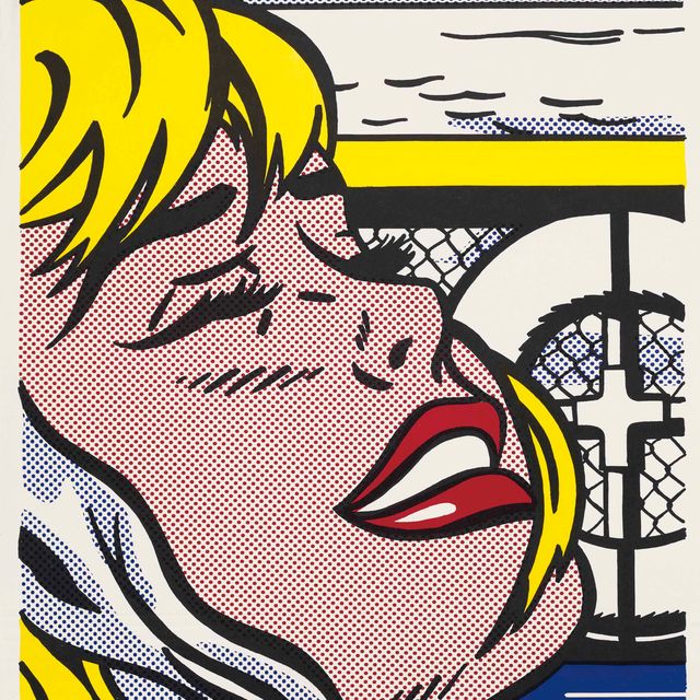Roy Lichtenstein — Девушка на борту корабля