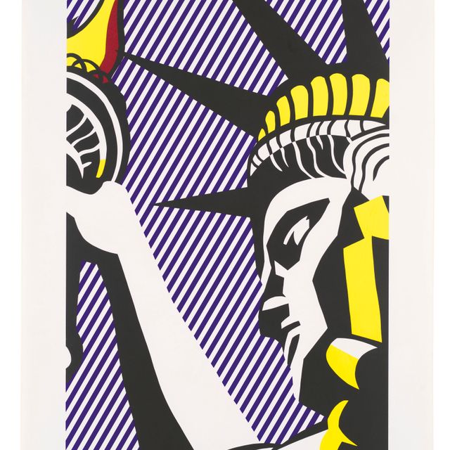 Roy Lichtenstein — Я люблю Свободу