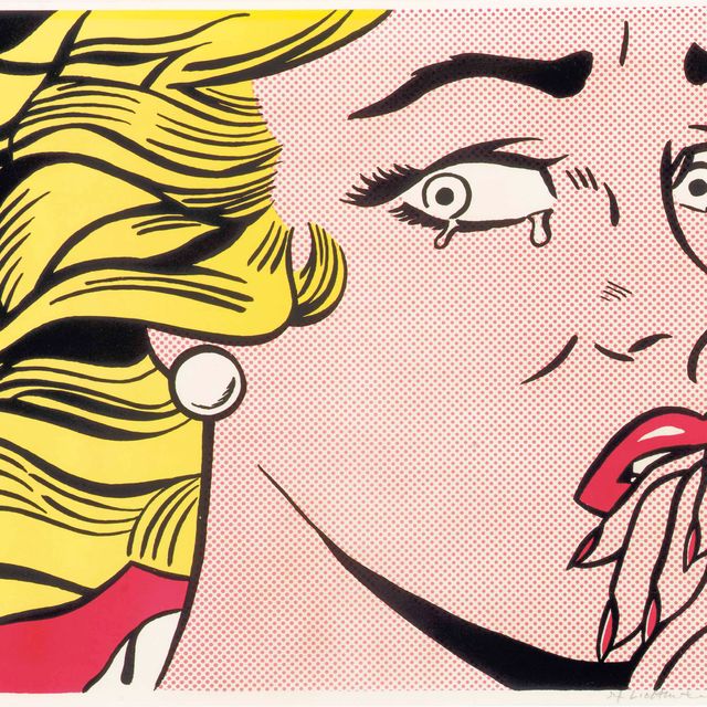 Roy Lichtenstein — Плачущая девушка