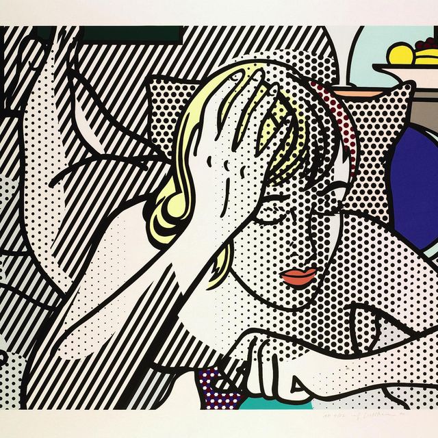 Roy Lichtenstein — Думая о обнаженной натуре, из серии "Обнаженная натура" (C. 289)